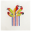 MAKE IT Mini Cross Stitch Kit - Parrots
