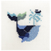 MAKE IT Mini Cross Stitch Kit - Whale