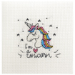 MAKE IT Mini Cross Stitch Kit - Unicorn