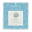 MAKE IT Mini Cross Stitch Kit - Jelly Fish