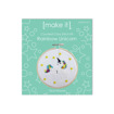 MAKE IT Cross Stitch Kit 10cm - Rainbow Unicorn