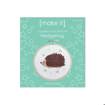 MAKE IT Cross Stitch Kit 10cm - Hedgehog