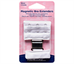 Bra Back Magnetic Expander Extender 50mm - 3 Hook - white