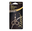 Klasse Scissors - Embroidery 2.5" - Stainless Steel Gold