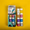 Mont Marte - Metallic Fabric Paint Set 8pc x 20ml