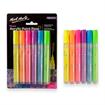 Mont Marte - Fluoro Acrylic Paint Pens Broad Tip 6pc