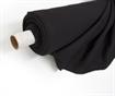 SEW EASY FABRIC - Jet Black Flannelette 100% Cotton Dyed, Low Loft 150cm x 15m Roll - Black