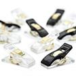 HEMLINE GOLD - Fabric Quilt Clips - 30pcs 15 clear/15 black