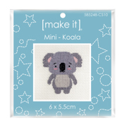 MAKE IT Mini Cross Stitch Kit - Koala