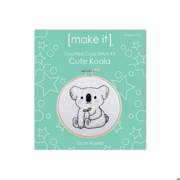 MAKE IT Cross Stitch Kit 10cm - Cute Koala
