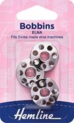 HEMLINE HANGSELL - Bobbin Metal Elna 3 Pack 