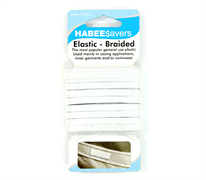 Mask Elastic Braided - 6mm x 15m White