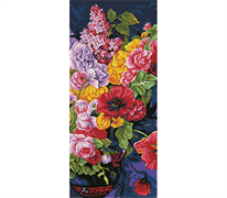 DIAMOND DOTZ - Romantic Bouquet - 32 x 72cm (15.2 x 28.3 in)