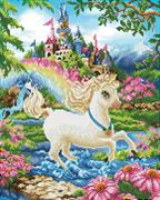 DIAMOND DOTZ - Princess Unicorn - 51 x 41cm