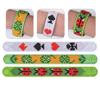 Diamond Dotz 3 Bracelets Multi Pack - Lucky Lucky - 2.5 x 22.61cm (1 x 9in)