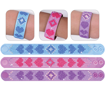 DISCONTINUED - Diamond Dotz 3 Bracelets Multi Pack - Love - 2.5 x 22.61cm (1 x 9in)