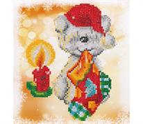 DIAMOND DOTZ - Puppy Stocking - 23 x 25cm (9 x 9.8in)