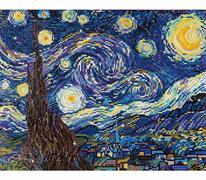 DIAMOND DOTZ - Starry Night (Van Gogh) - 50.8 x 40.6cm (20 x 16in)
