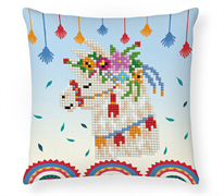DIAMOND DOTZ - Llama Party Pillow - 18 x 18cm (7 x 7in)