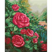 DIAMOND DOTZ - A Perfect Red Rose - 52 x 42cm 
