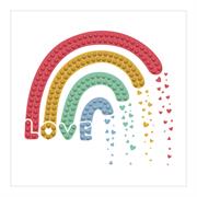 DIAMOND DOTZ - Love Rainbow - 7.6 x 7.6cm