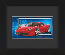 Frame with Framing Mat Board DDF23.615X315