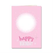 DIAMOND DOTZ - Personalised Dd Greeting Card - happy birthday sparkle 12.6 x 17.7cm
