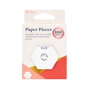 Sew Easy Paper Pieces Pre-cut - Hexagon 0.75"