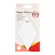 Sew Easy Paper Pieces Pre Cut - Diamond 2.5 Inch