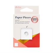 Sew Easy Paper Pieces Pre Cut - Square 1 Inch