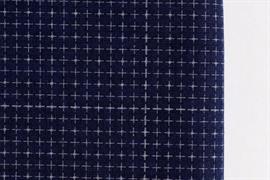 Sashiko Cloth Cotton 100% 50 x 108cm - Navy