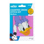 Disney Counted Cross Stitch Kit 10 x 10cm - Daisy