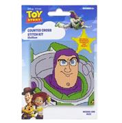 Disney Counted Cross Stitch Kit 10 x 10cm - Buzz