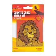 Disney Counted Cross Stitch Kit 10 x 10cm - Lion King