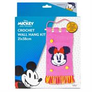Disney Crochet Wall Hanging Kit 21 x 38cm - Minnie