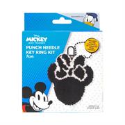 Disney Punch Needle Keyring 7cm - Minnie Ears
