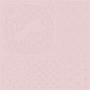 Sashiko Panel - Linen/Cotton 137 x 50cm Traditional Design Tombola