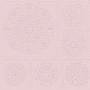 Sashiko Panel - Linen/Cotton 137 x 50cm Mandala Tombola