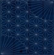 DARUMA - Sashiko Printed Cloth Blue - Mix