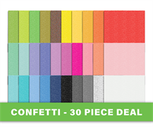 CONFETTI-30 PIECE DEAL 15 metre ! 