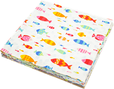 Novelty Fabric Pack of 50 10" Squares