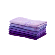 Moda - Grunge Basics Fat Quarters - Amethyst - 6 Pack