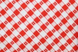 Riley Blake Printed Cotton - Four Leaf Clover Red 112cm