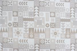 Riley Blake Printed Cotton - Retro Tiles Gray 112cm