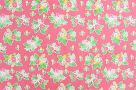 Riley Blake Printed Cotton - Vintage Garden Pink 112cm