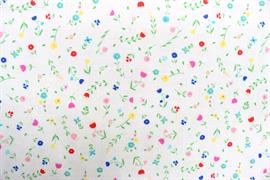 Riley Blake Printed Cotton - Dainty Flowers Cream 112cm