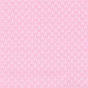 Skulls Printed Cotton - Pink