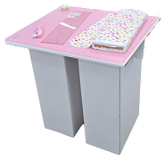 HORN Portable Cardboard Cutting Table & Mat - Table W35in x D30in x H36in