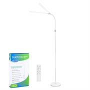 LED Floor Duet Lamp White