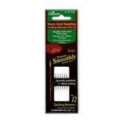 Clover Black Gold Needles Quilting Between No. 12